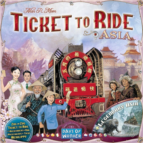 Ticket To Ride Map Collection Volume 1 Asia