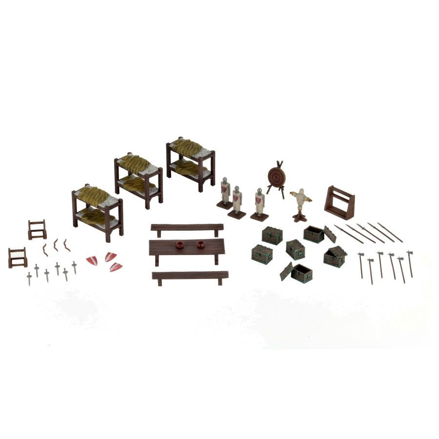 Wizkids 4D Settings: Castle Barracks [WZK73923]