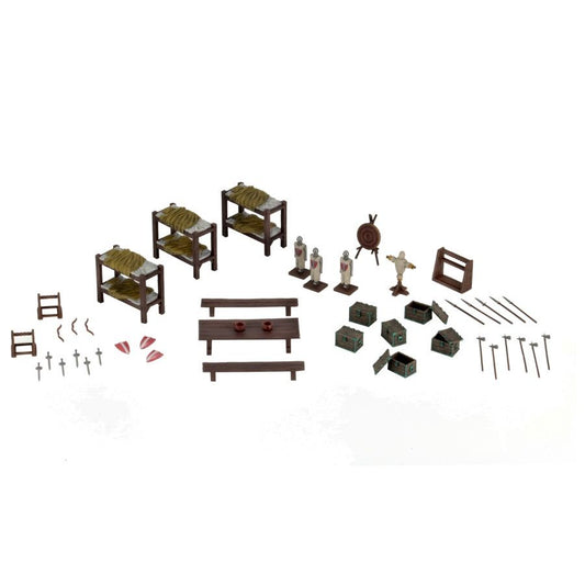 Wizkids 4D Settings: Castle Barracks [WZK73923]