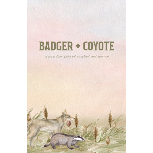 Badger + Coyote