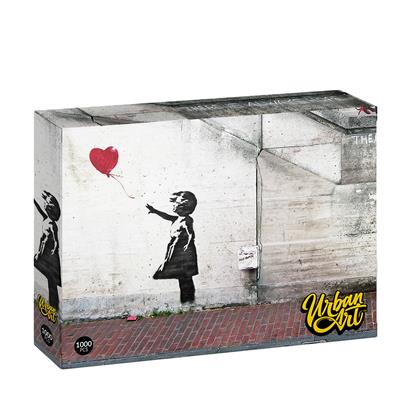 SALE - Puzzle: Urban Art Graffiti: Banksy Balloon Girl 1000pc