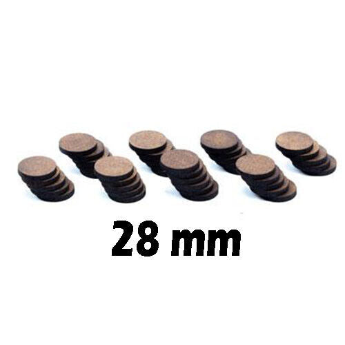 GF9 Econo Bases: 28mm Round (40)