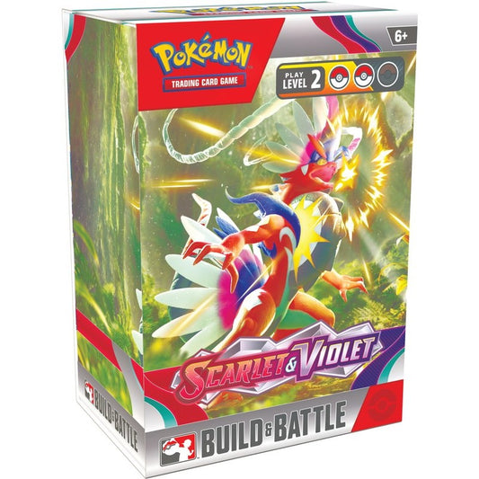 Pokemon Scarlet and Violet Build And Battle Box