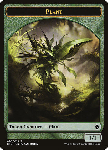 Plant [Battle for Zendikar Tokens]