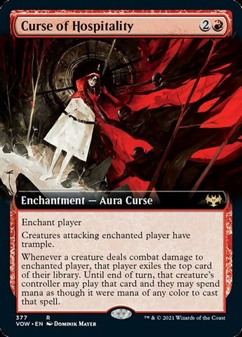 Curse of Hospitality (Extended) [Innistrad: Crimson Vow]