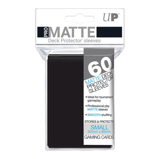 ULTRA PRO: ECLIPSE GLOSS SMALL SLEEVES: JET BLACK 60 CT