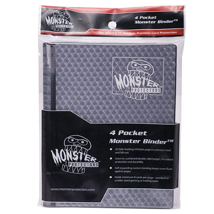 Binder: 4pkt Monster Holofoil Black