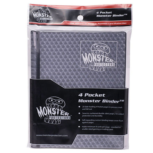 Binder: 4pkt Monster Holofoil Black
