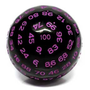 D100: Opaque Black with purple font [HDD45]