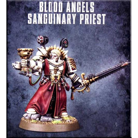Warhammer 40K: Space Marine Blood Angels Sanguinary Priest