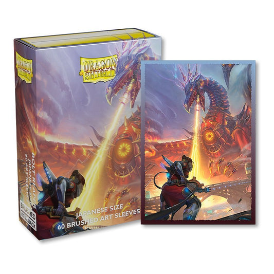 Sale - Dragon Shield 60ct Pack Bolt Reaper Brushed Art Sleeves