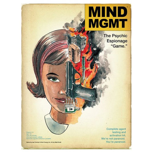 MIND MGMT: The Psychic Espionage Game