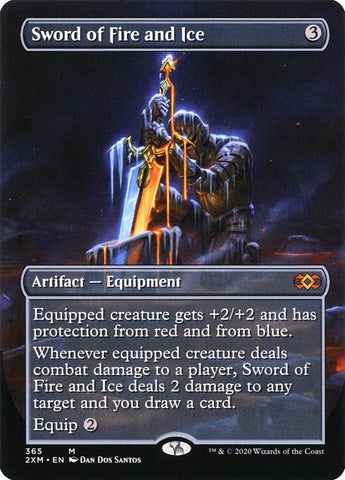 Sword of Fire and Ice (Toppers) [Double Masters Extended Art]
