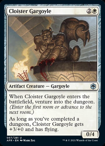 Cloister Gargoyle [Dungeons & Dragons: Adventures in the Forgotten Realms]