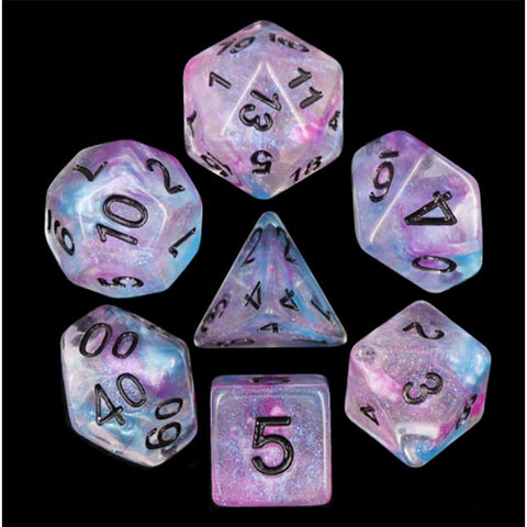 HD "Ceremonial Chrome" Iridescent Standard Dice Set