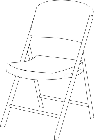 Used Folding Chair