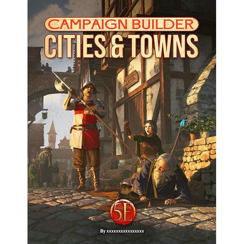 Campaign Builder: Cities and Towns Hardcover (5E)