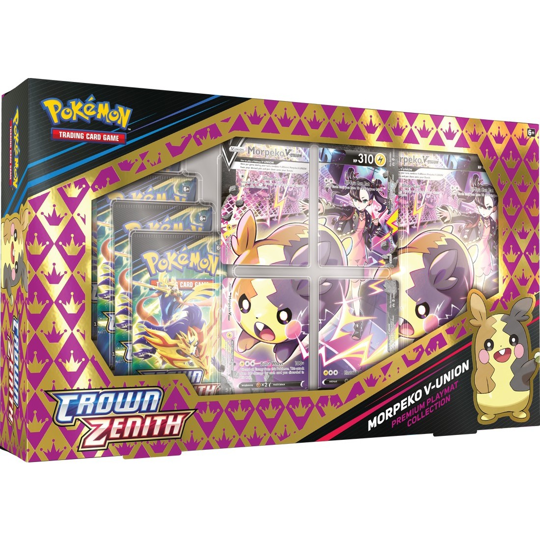 Pokemon Crown Zenith Premium Playmat Collection Morpeko V-Union