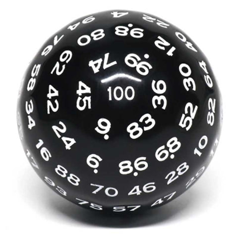 D100: Opaque Black with white font [HDD18]