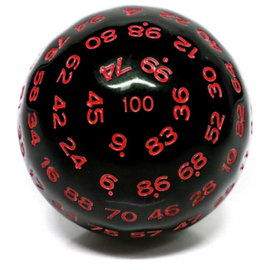 HD Opaque D100 | Black & Red