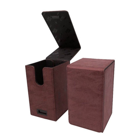 ALCOVE FLIP BOX - SUEDE COLLECTION: RUBY