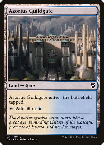 Azorius Guildgate [Commander 2018]