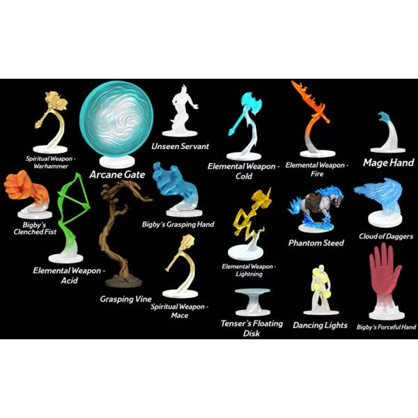 D&D Spell Effects Arcane Fury & Divine Might [WZK73047]