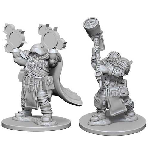 D&D Nolzur Mini: W2 Male Dwarf Cleric [WZK72624]