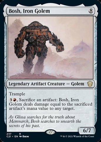 Bosh, Iron Golem [Commander 2021]