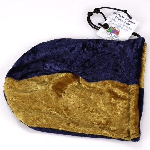 Gallant Dice Bag: Velvet Navy Gold