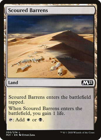 Scoured Barrens [Core Set 2021]