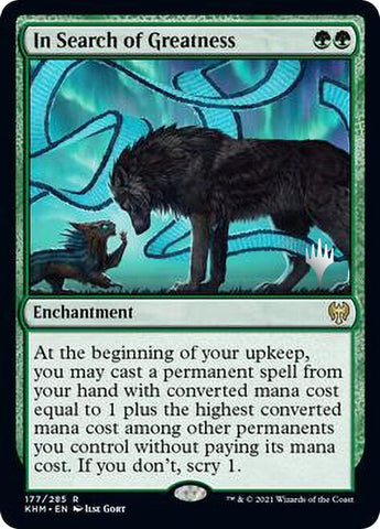 In Search of Greatness [Kaldheim Promos]