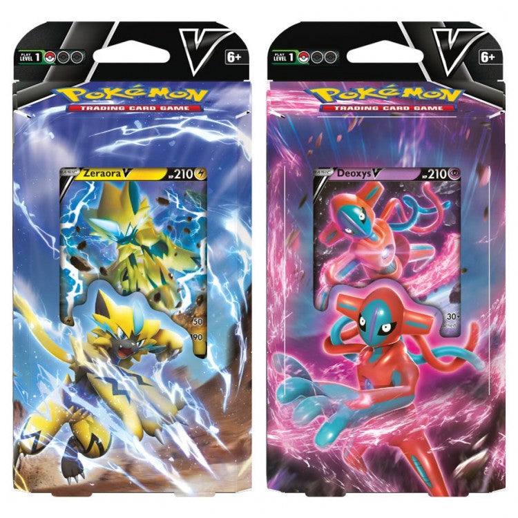 Pokemon: VBD: Deoxys V or Zeraora V Deck