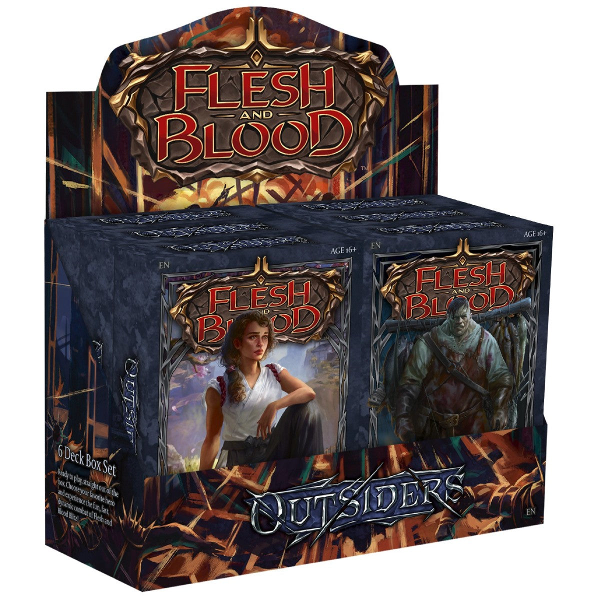 sale - Flesh and Blood TCG: Outsiders Blitz Deck
