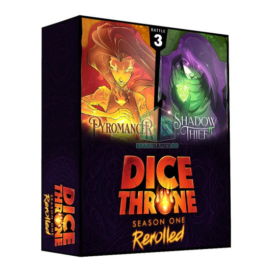 Dice Throne: Season 1 Rerolled - Box 3 - Pyromancer vs. Shadow Thief