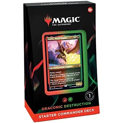 Magic: The Gathering - Starter Commander Deck - Draconic Destruction