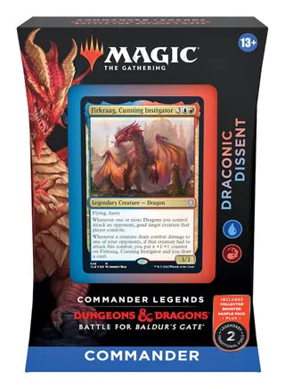 Magic: The Gathering - Draconic Dissent Commander Deck - Commander Legends Baldurs Gate