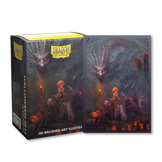 Dragon Shield 100ct Box - Halloween 2022 Brushed Art Sleeves