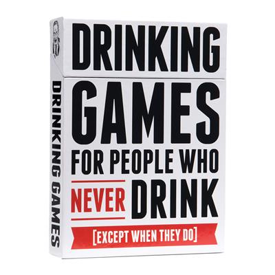 Drinking Game for People Who Never Drink