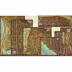 D&D Waterdeep Wards Map Set [GF972788]