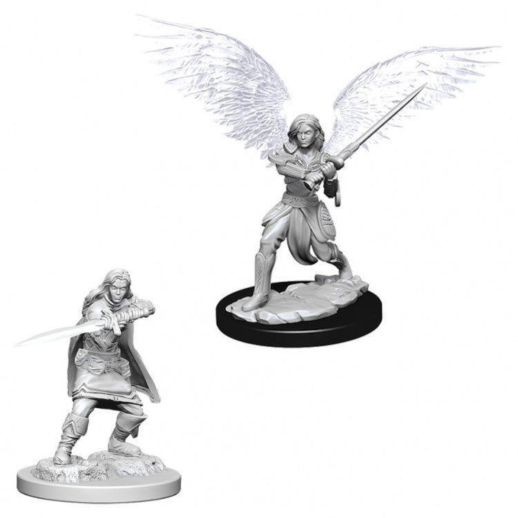 Nolzur Mini: W6 Female Aasimar Fighter [WZK73381]