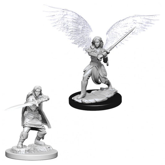 Nolzur Mini: W6 Female Aasimar Fighter [WZK73381]
