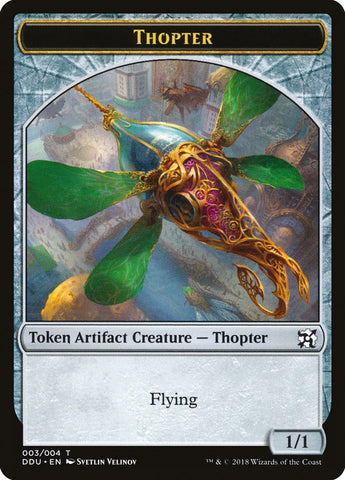 Thopter (003/004) [Duel Decks: Elves vs. Inventors Tokens]