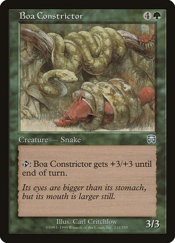 Boa Constrictor [Mercadian Masques]