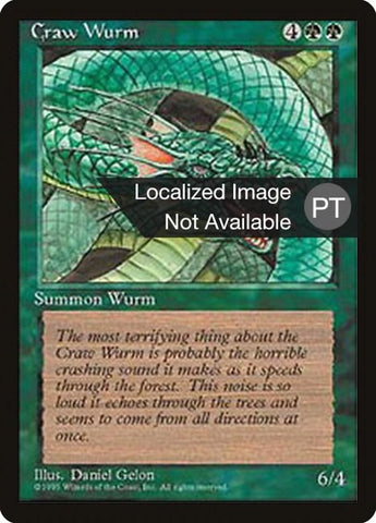 Craw Wurm [Fourth Edition (Foreign Black Border)]