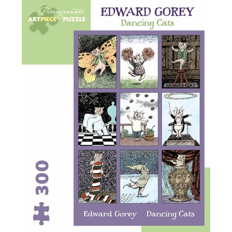 Edward Gorey: Dancing Cats 300-Piece Jigsaw Puzzle
