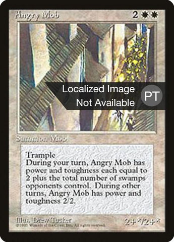 Angry Mob [Fourth Edition (Foreign Black Border)]