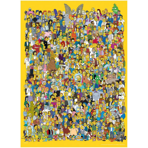 Puzzle: The Simpsons - Cast of Thousands 1000pcs
