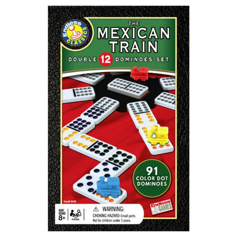 The Mexican Train Dominoes Set