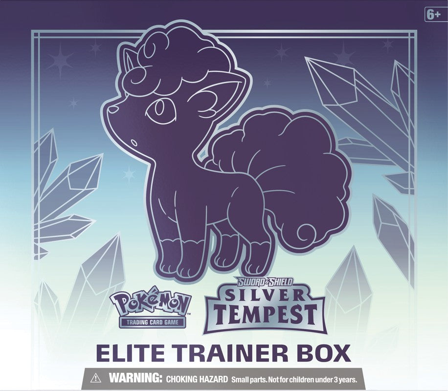 Pokemon Sword and Shield 12 Silver Tempest Elite Trainer Box